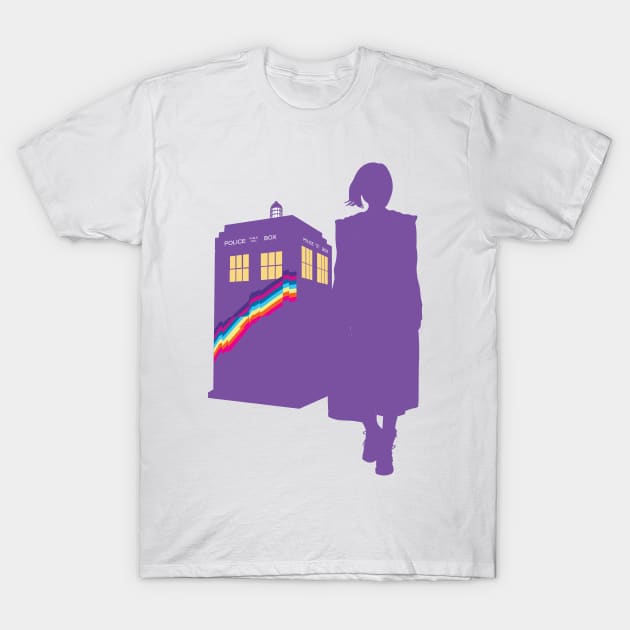 13TH DOCTOR RAINBOW T-Shirt by KARMADESIGNER T-SHIRT SHOP